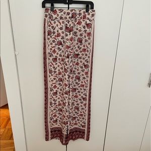 Veronica Beard Paisley Luciana Pant (Stone Multi)
